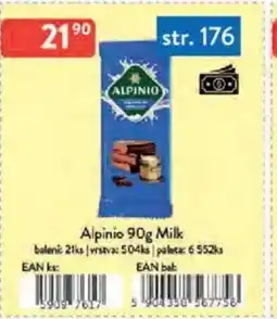 Qanto Alpinio Milk nabídka