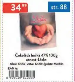 Qanto Čokoláda hořká 47% nabídka