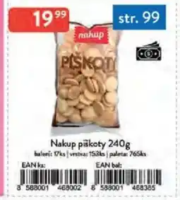 Qanto Nakup piškoty nabídka