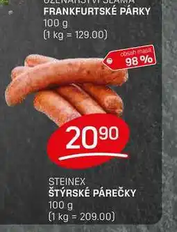 Flop ŠTÝRSKÉ PÁREČKY 100g nabídka