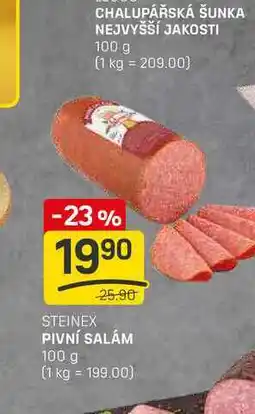 Flop PIVNÍ SALÁM 100 g nabídka