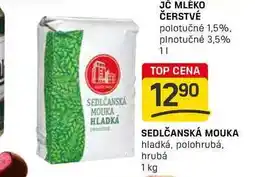 Flop SEDLČANSKÁ MOUKA hladká, polohrubá, hrubá 1 kg nabídka