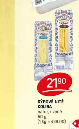 Flop SÝROVÉ NITĚ KOLIBA natur, uzené 50 g nabídka