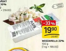 Flop MOZZARELLA 22% 100 g nabídka