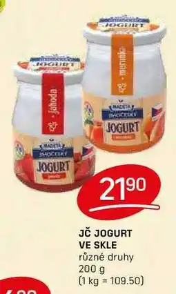 Flop JČ JOGURT VE SKLE různé druhy 200 g nabídka
