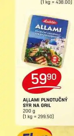 Flop ALLAMI PLNOTUČNÝ SÝR NA GRIL 200 g nabídka