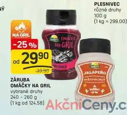 Flop ZÁRUBA OMÁČKY NA GRIL vybrané druhy 240 - 260 g nabídka