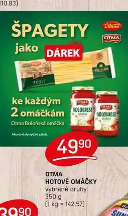 Flop OTMA HOTOVÉ OMÁČKY vybrané druhy 350 g nabídka