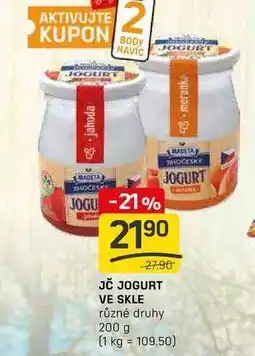 Flop JČ JOGURT VE SKLE různé druhy 200 g nabídka