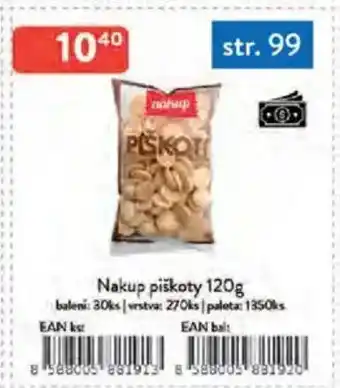 Qanto Nakup piškoty nabídka