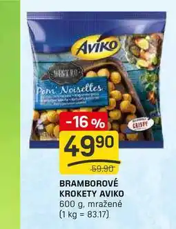 Flop BRAMBOROVÉ KROKETY AVIKO 600 g nabídka