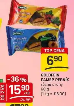 Flop GOLDFEIN PAMEP PERNÍK různé druhy 60 g nabídka