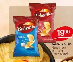 Flop BOHEMIA CHIPS různé druhy 55-60 g nabídka