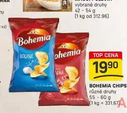 Flop BOHEMIA CHIPS různé druhy 55-60 g nabídka
