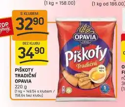 Flop PIŠKOTY TRADIČNÍ OPAVIA 220 g nabídka