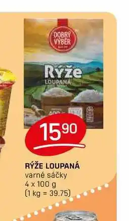 Flop RÝŽE LOUPANÁ varné sáčky 4 x 100g nabídka