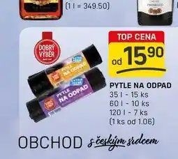 Flop PYTLE NA ODPAD 351-15 ks nabídka