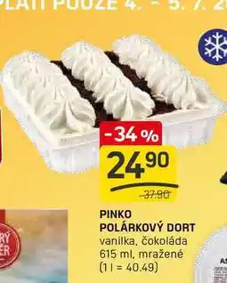 Flop POLÁRKOVÝ DORT vanilka, čokoláda 615 ml nabídka