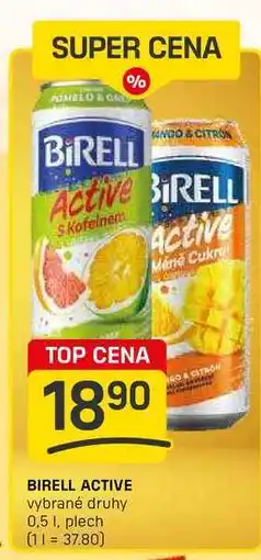 Flop BIRELL ACTIVE vybrané druhy 0,5 1, plech nabídka