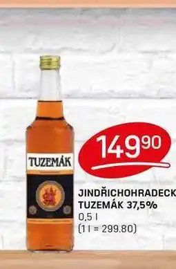 Flop JINDŘICHOHRADECKÝ TUZEMÁK 37,5% 0,5l nabídka