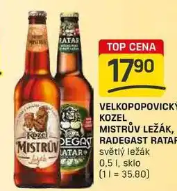 Flop RADEGAST RATAR světlý ležák 0,5l nabídka