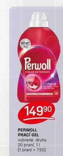 Flop PERWOLL PRACÍ GEL vybrané druhy 20 praní nabídka