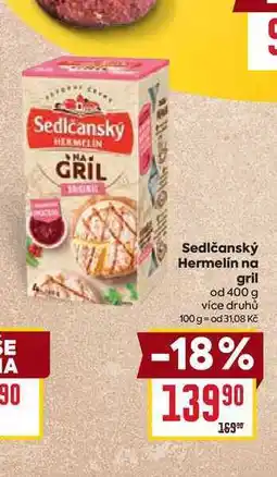 Billa Sedlčanský Hermelín na gril od 400 g nabídka