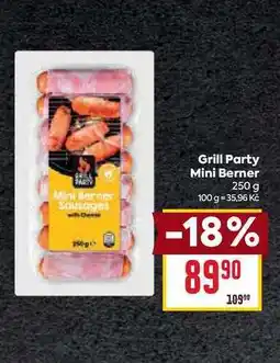 Billa Grill Party Mini Berner 250 g nabídka