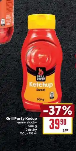 Billa Grill Party Kečup jemný, sladký 500 g nabídka
