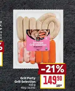 Billa Grill Party Grill Selection 450 g nabídka