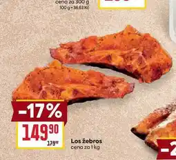 Billa Los žebros cena za 1 kg nabídka