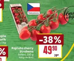 Billa Rajčata cherry Strabena balení 250 g nabídka