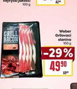 Billa Weber Grilovací slanina 100 g nabídka