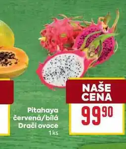 Billa Pitahaya červená/bílá Dračí ovoce 1ks nabídka
