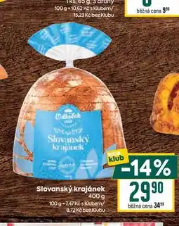 Billa Odkolek Slovanský krajánek 400 g nabídka