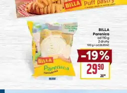 Billa BILLA Parenica od 110 g nabídka