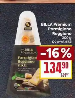 Billa BILLA Premium Parmigiano Reggiano 200 g nabídka