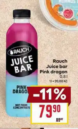 Billa Rauch Juice bar Pink dragon 0,8l nabídka