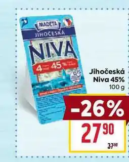 Billa Jihočeská Niva 45% 100g nabídka
