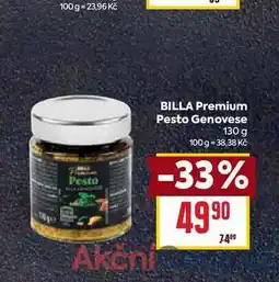 Billa BILLA Premium Pesto Genovese 130 g nabídka