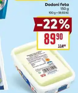 Billa Dodoni feta 150 g nabídka