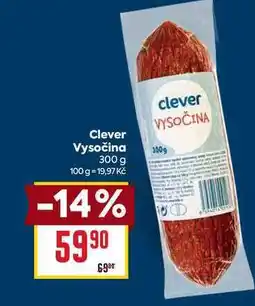Billa Clever Vysočina 300 g nabídka