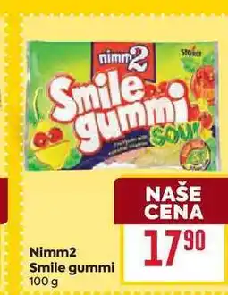 Billa Nimm2 Smile gummi 100g nabídka