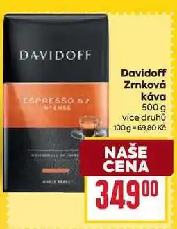 Billa Davidoff Zrnková Káva 500 g nabídka