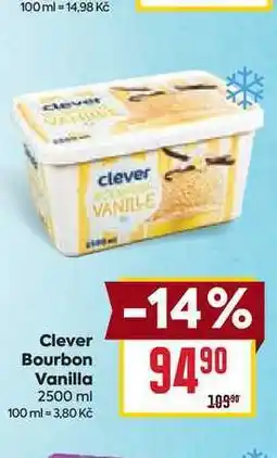 Billa Clever Bourbon Vanilla 2500 ml nabídka