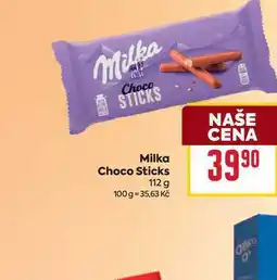 Billa Milka Choco Sticks 112 g nabídka