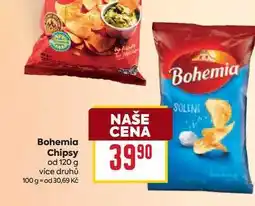 Billa Bohemia Chipsy od 120 g nabídka