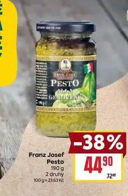 Billa Franz Josef Pesto 190 g nabídka