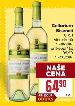Billa Cellarium Bisencii 0,75l nabídka