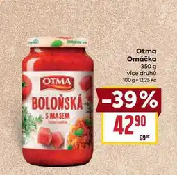 Billa Otma Omáčka 350 g nabídka